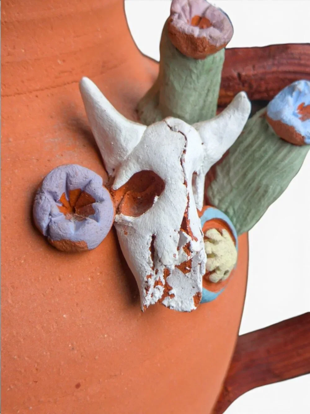 Handmade Southwestern Terracotta Pitcher by Polly, Boulder CO